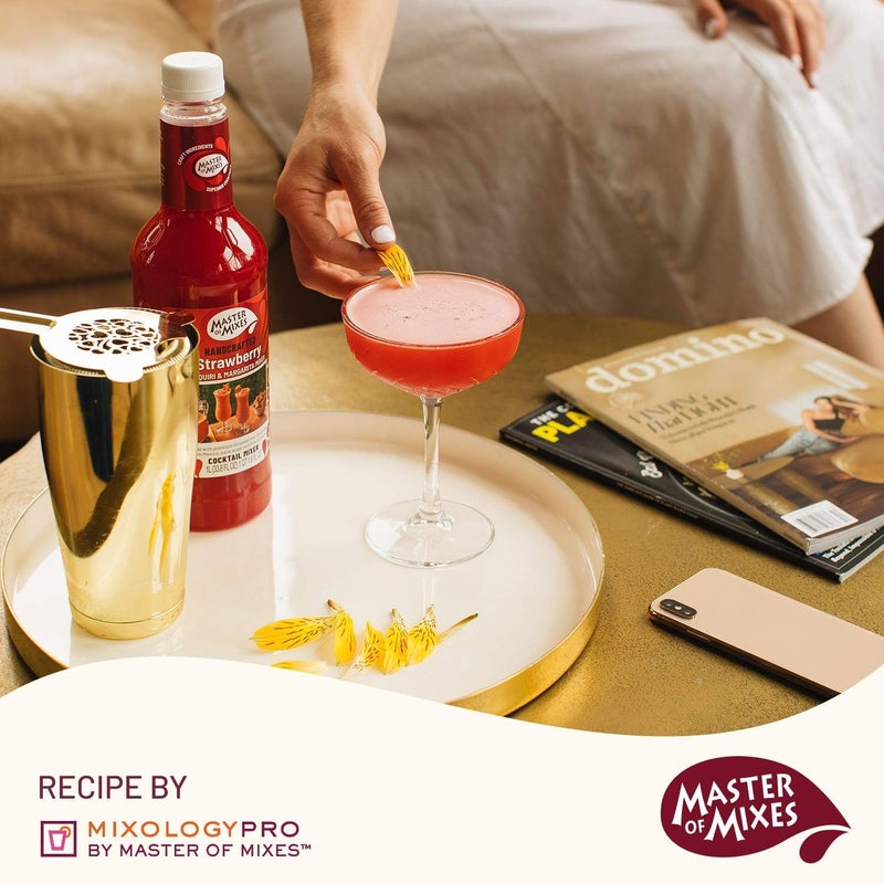 Master of Mixes Strawberry Daiquiri/Margarita Mix - Pack of 6 - Image 5